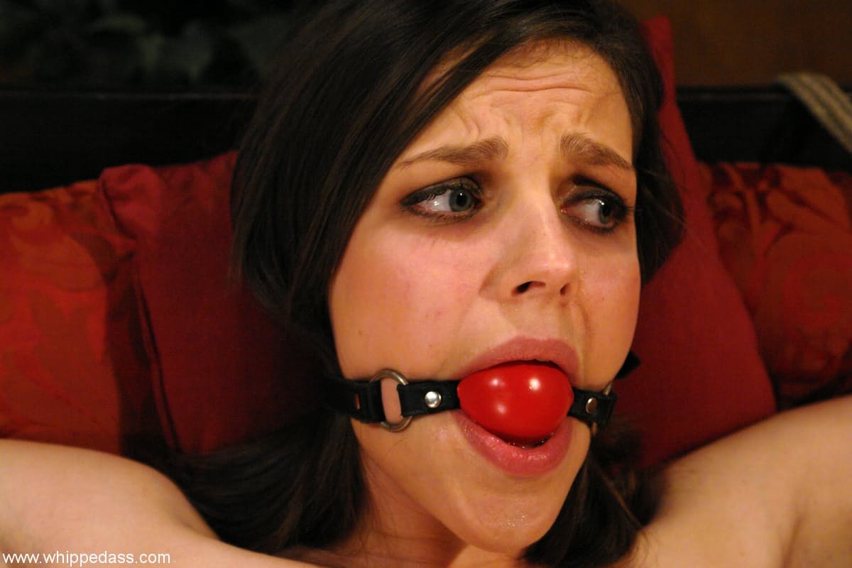 Bobbi Starr Wird Gefesselt Mit Einem Strap-On-Dildo Penetriert