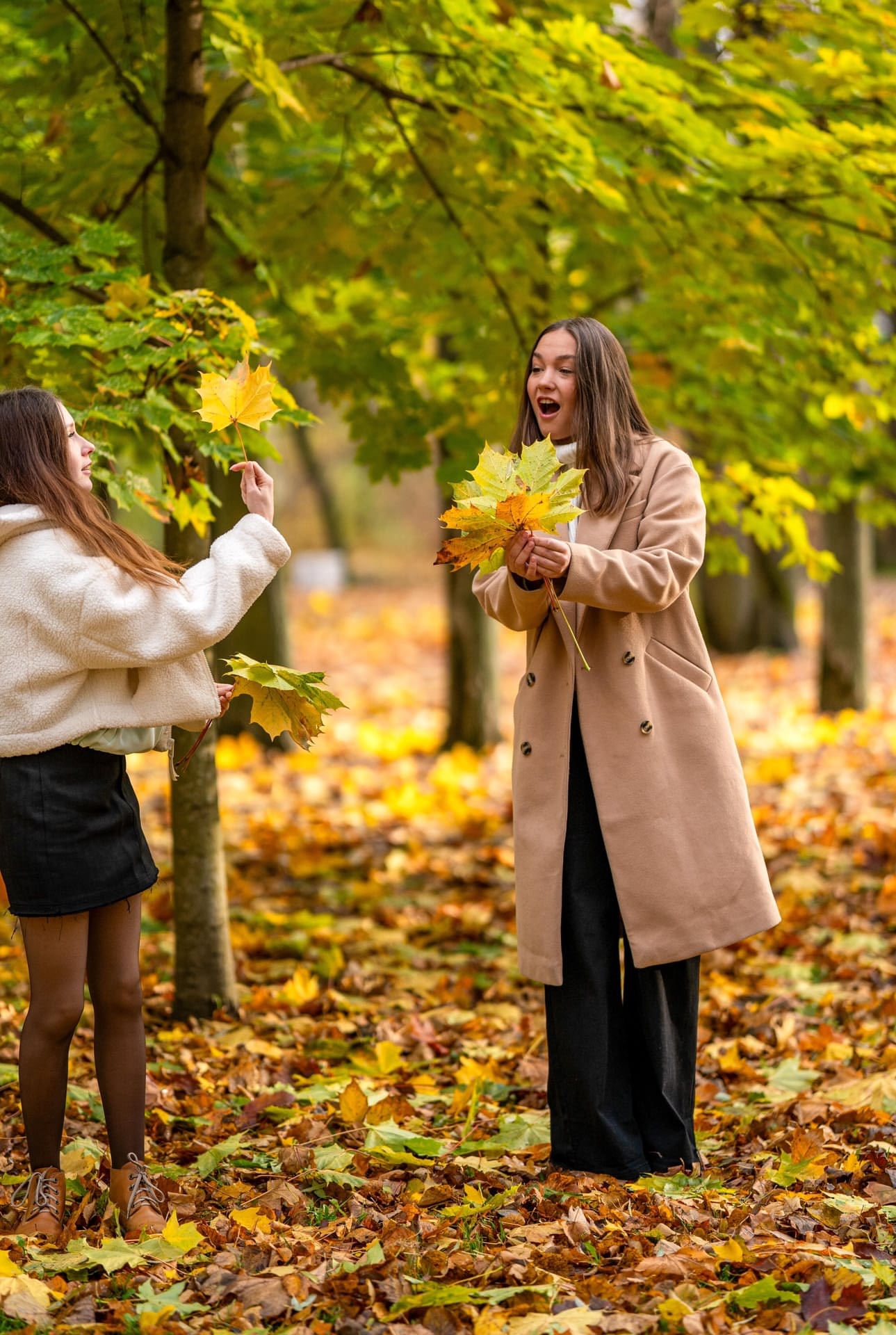 Sexy Mädchen Haben Lesbischen Sex, Bevor Sie Einem Fotografen Oralsex Geben