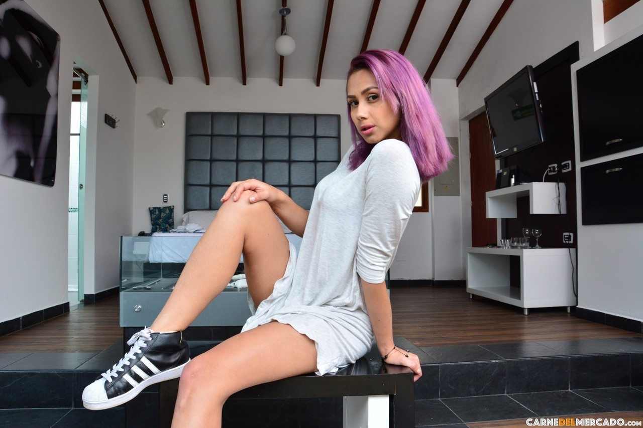 Die Kolumbianische Schönheit Veronica Orozco Hat Geschützten Sex Mit Ihrem Schwarzen Freund
